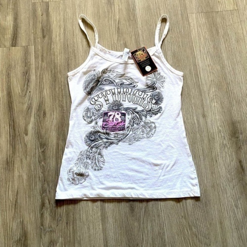 Brand new with tags 78th Sturgis Motorcycle Rally 2018 womens biker